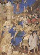 Jacquemart de Hesdin The Carrying of the Cross (mk05) oil painting on canvas